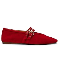 Steve Madden Women's Lydia Mary-Jane Ballet Flats