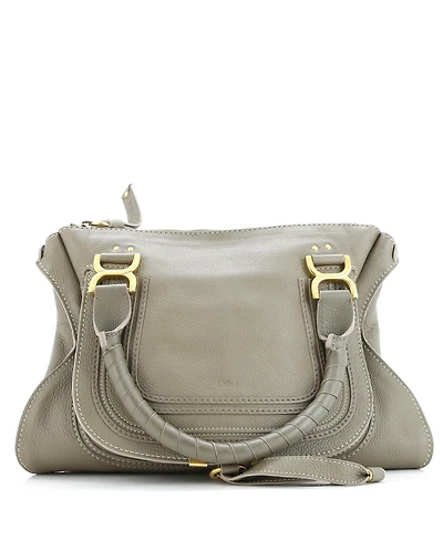 Pre-Owned Chloe Medium Marcie Shoulder Bag Leather