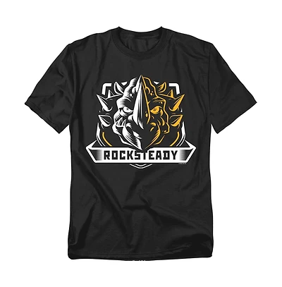Logovision Men's Tmnt Rocksteady T-Shirt