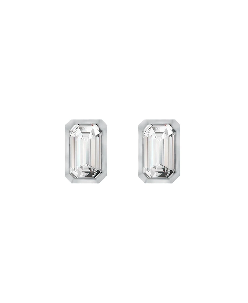 Interesting Designs Baguette Stud Earrings