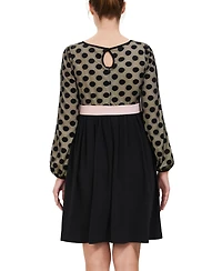 kimi + kai Maternity Alora Skater Dress