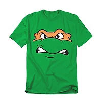 Logovision Men's Teenage Mutant Ninja Turtles Michaelangelo Angry T-Shirt
