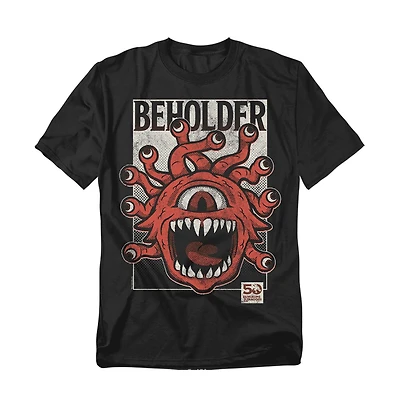 Logovision Men's Dungeons & Dragons 50th Vintage Beholder T-Shirt