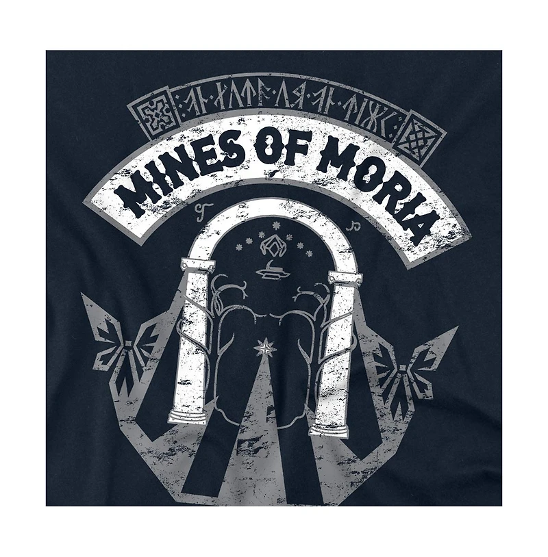 Logovision Men's Lord Of The Rings Mines Moria T-Shirt