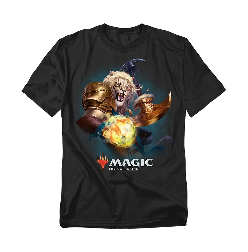 Logovision Men's Magic The Gathering Ajani T-Shirt