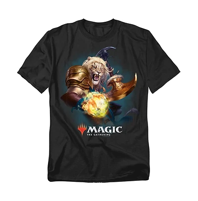 Logovision Men's Magic The Gathering Ajani T-Shirt