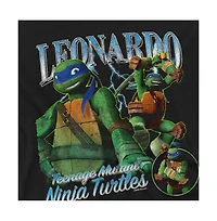 Logovision Men's Teenage Mutant Ninja Turtles Leonardo Homage T-Shirt