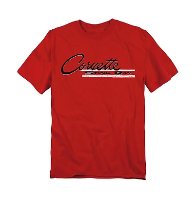 Logovision Men's Chevrolet Retro Stingray T-Shirt
