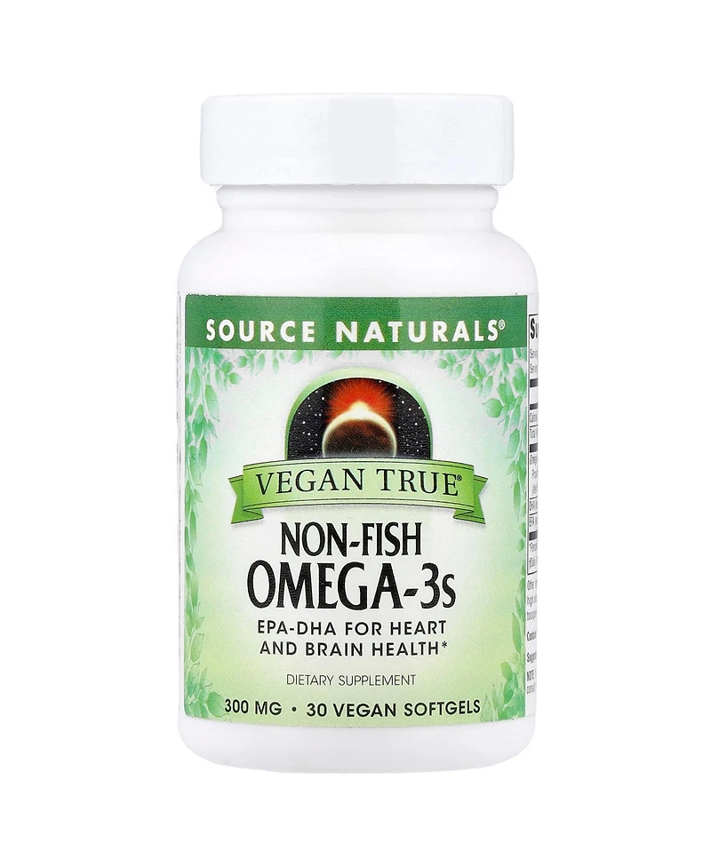 Source Naturals Nutrition True Non-Fish Omega-3s 300 mg