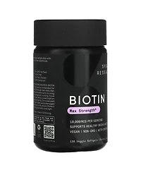 Sports Research Biotin Max Strength 10 000 mcg