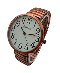 Copper Big Face Fun Colors Women Watch