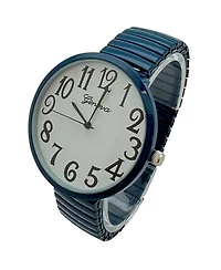 Navy Big Face Fun Colors Women Watch