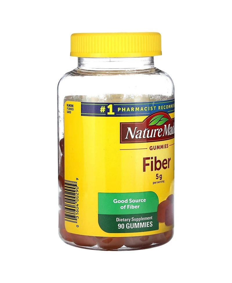 Nature Made Fiber Gummies Orange & Mixed Berry