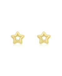 The Lovery Baby Star Screw Back Stud Earrings 14K Gold