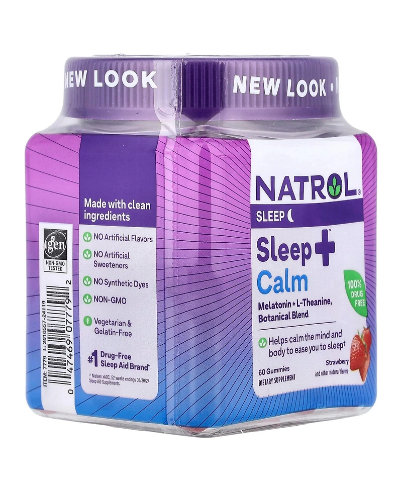 Natrol Sleep+ Calm Gummies Strawberry