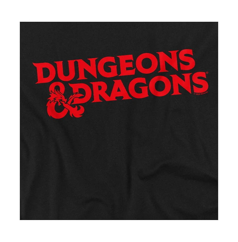 Logovision Men's Dungeons Dragons Full Logo T-Shirt
