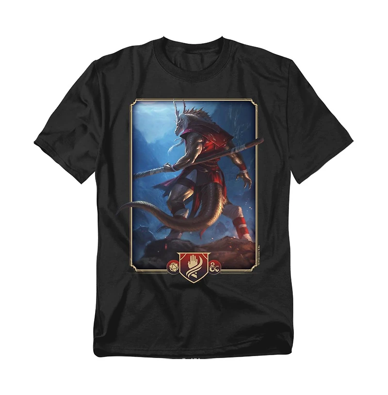 Logovision Men's Dungeons And Monk Key Art T-Shirt