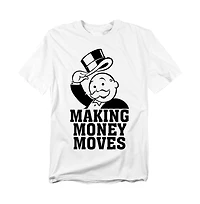 Logovision Men's Monopoly Making Money Moves T-Shirt