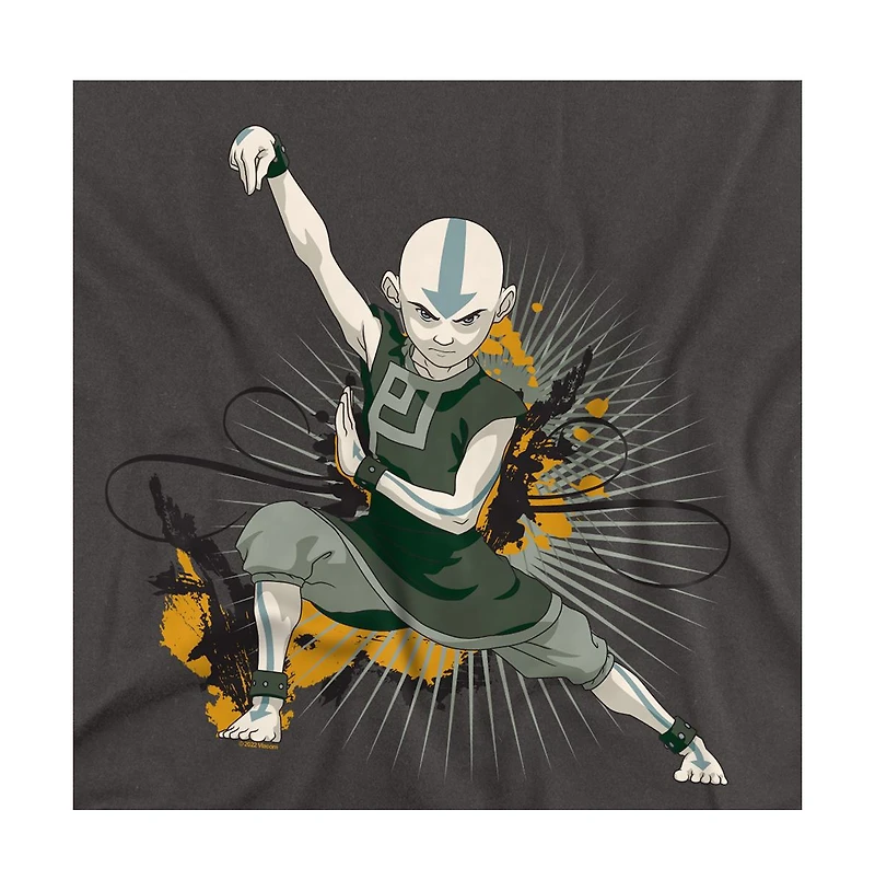 Logovision Men's Avatar The Last Airbender Earth Bender T-Shirt