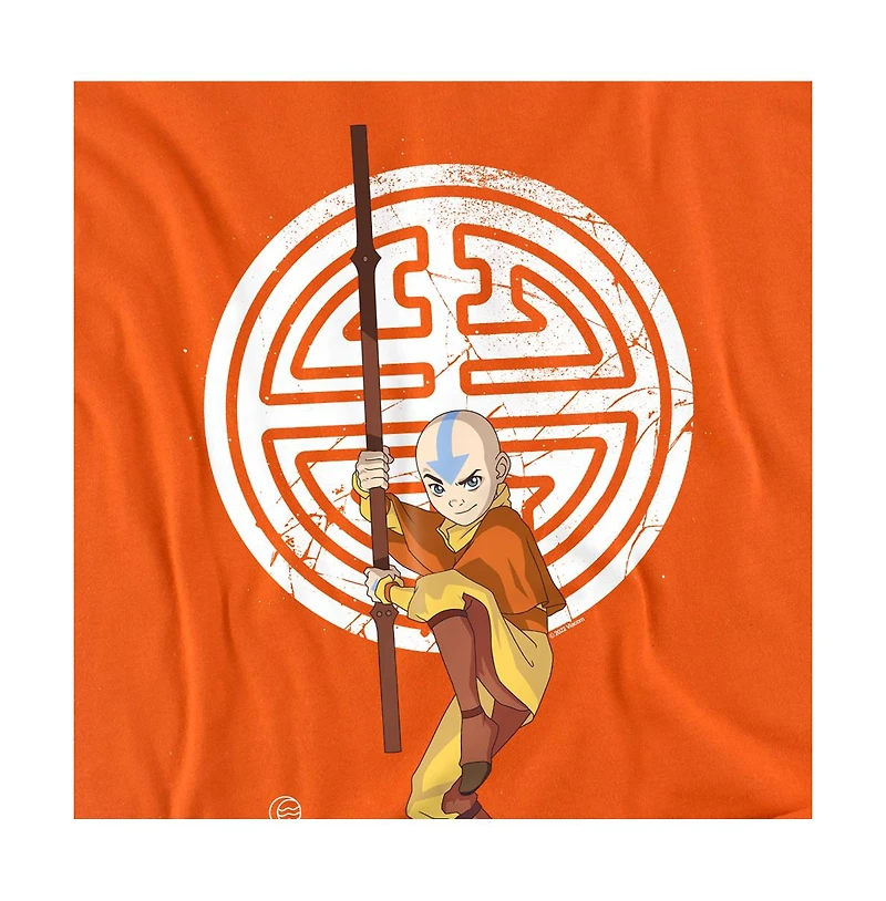 Logovision Men's Avatar The Last Airbender Seal T-Shirt