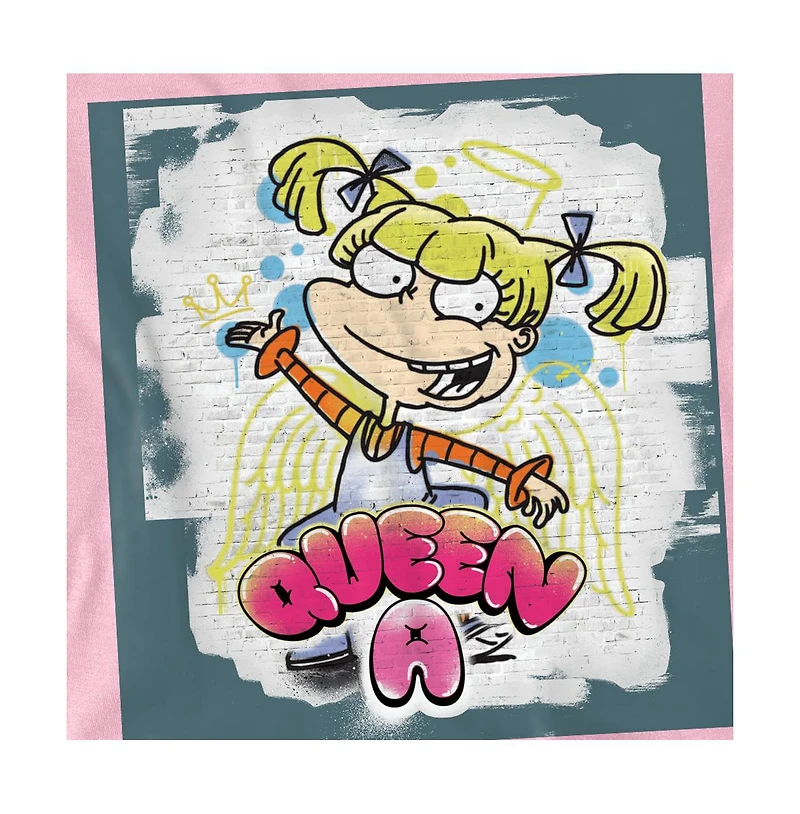 Logovision Men's Rugrats Queen A For Angelica T-Shirt