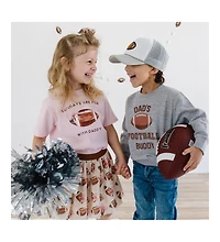 Sweet Wink Little and Big Boys Dad's Football Buddy Sweatshirt