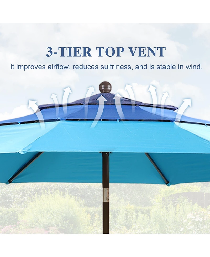 Aoodor Garden Market Umbrella