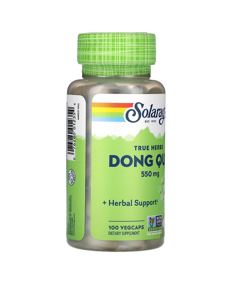 Solaray True Herbs Dong Quai 550 mg