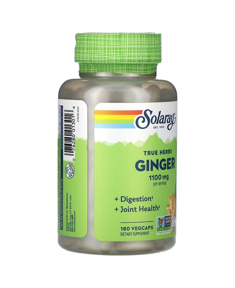 Solaray True Herbs Ginger