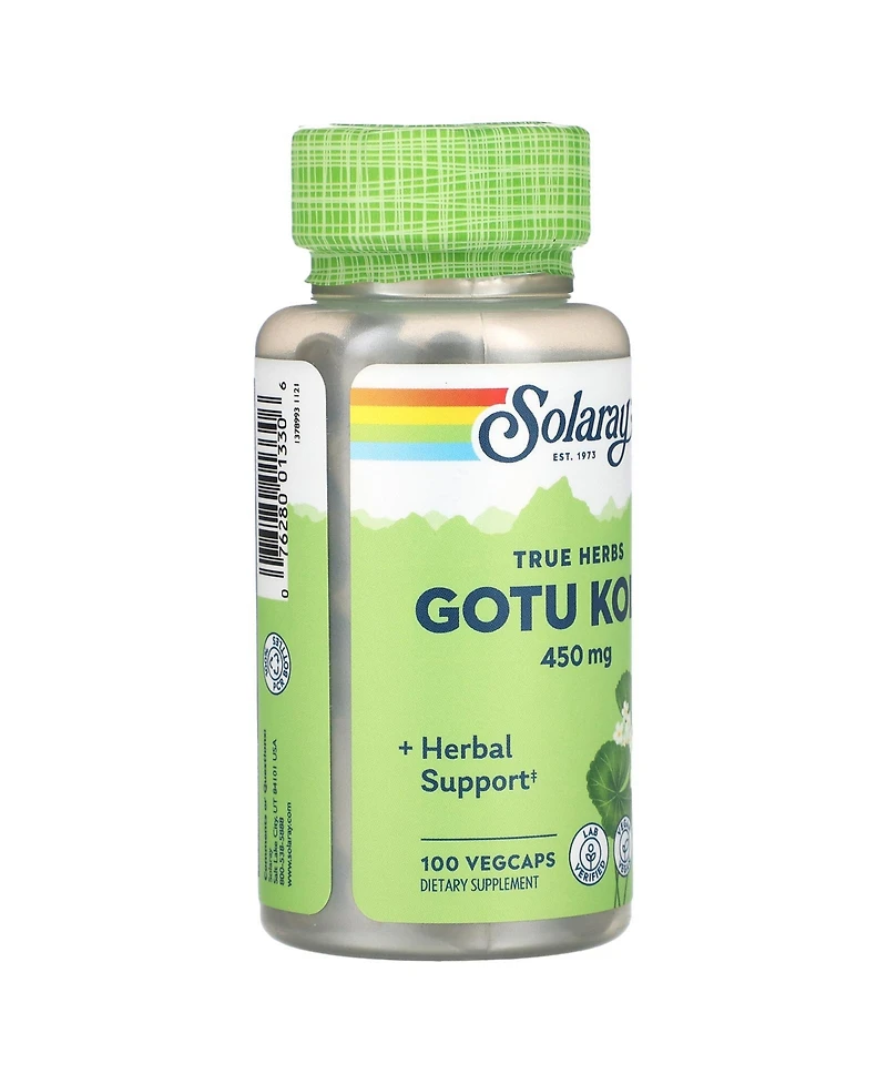 Solaray True Herbs Gotu Kola 450 mg