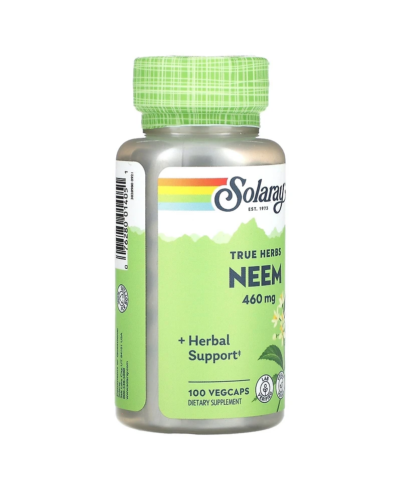 Solaray True Herbs Neem 460 mg
