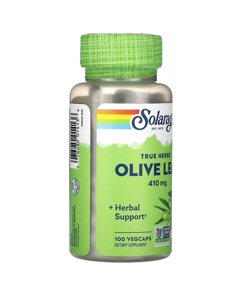 Solaray True Herbs Olive Leaf 410 mg