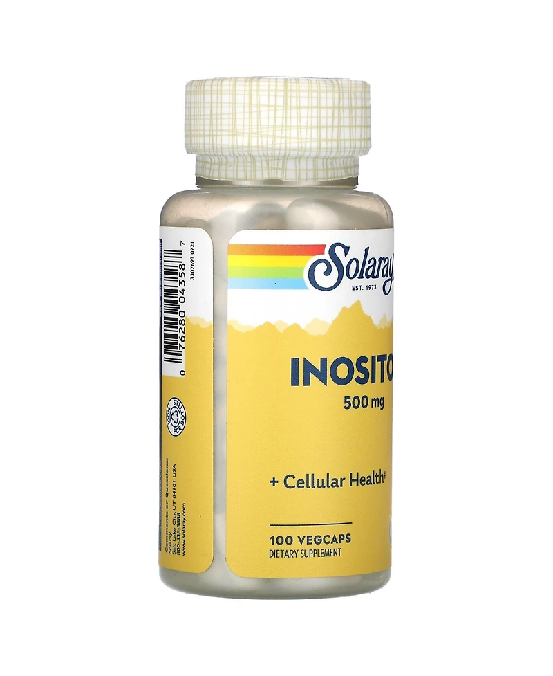 Solaray Inostitol 500 mg