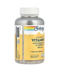 Solaray Timed Release Vitamin C with Rose Hips & Acerola mg