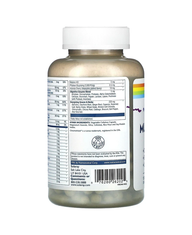 Solaray Spectro Multivitamin