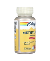 Solaray B 12 Methyl Lozenge Supplement, 2500mcg | 60 Count