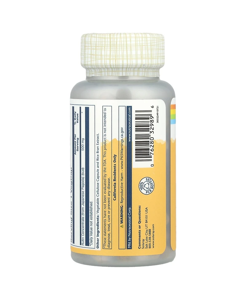 Solaray Rutin 500 mg