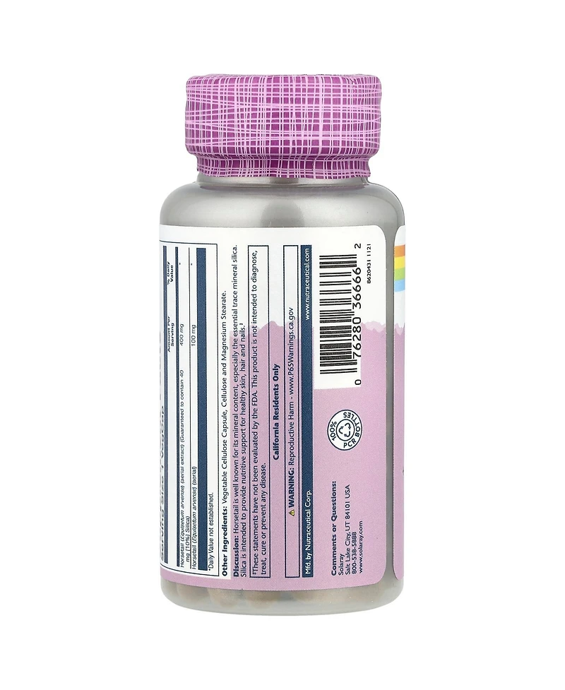 Solaray Vital Extracts Horsetail 400 mg