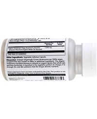 Solaray Fermented Chaga Mushrooms - 60 VegCaps (500 mg per Capsule)