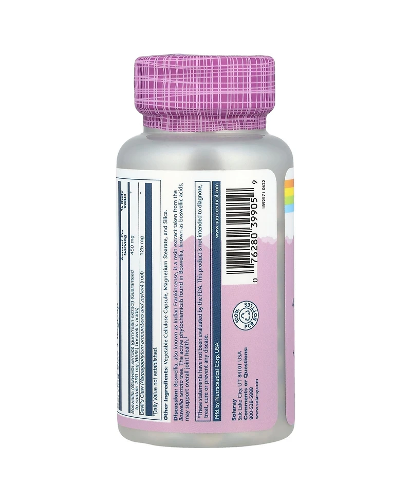 Solaray Vital Extracts Boswellia 450 mg - 60 VegCaps