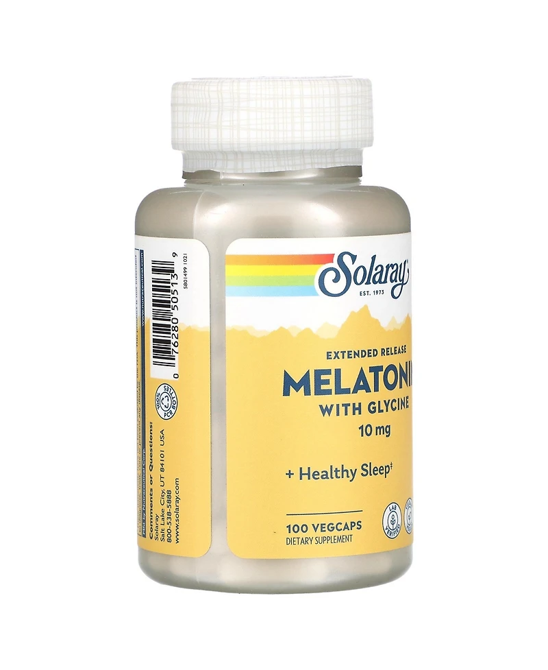 Solaray Extended Release Melatonin With Glycine