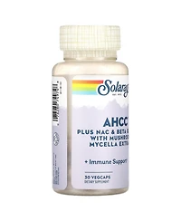 Solaray Ahcc Plus Nac & Beta Glucan With Mushroom Mycelia Extract