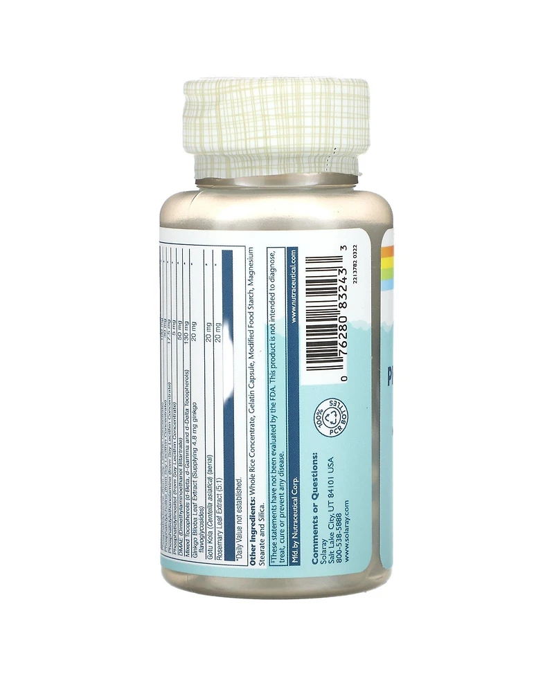 Solaray Phosphatidylserine Plus - 60 Capsules