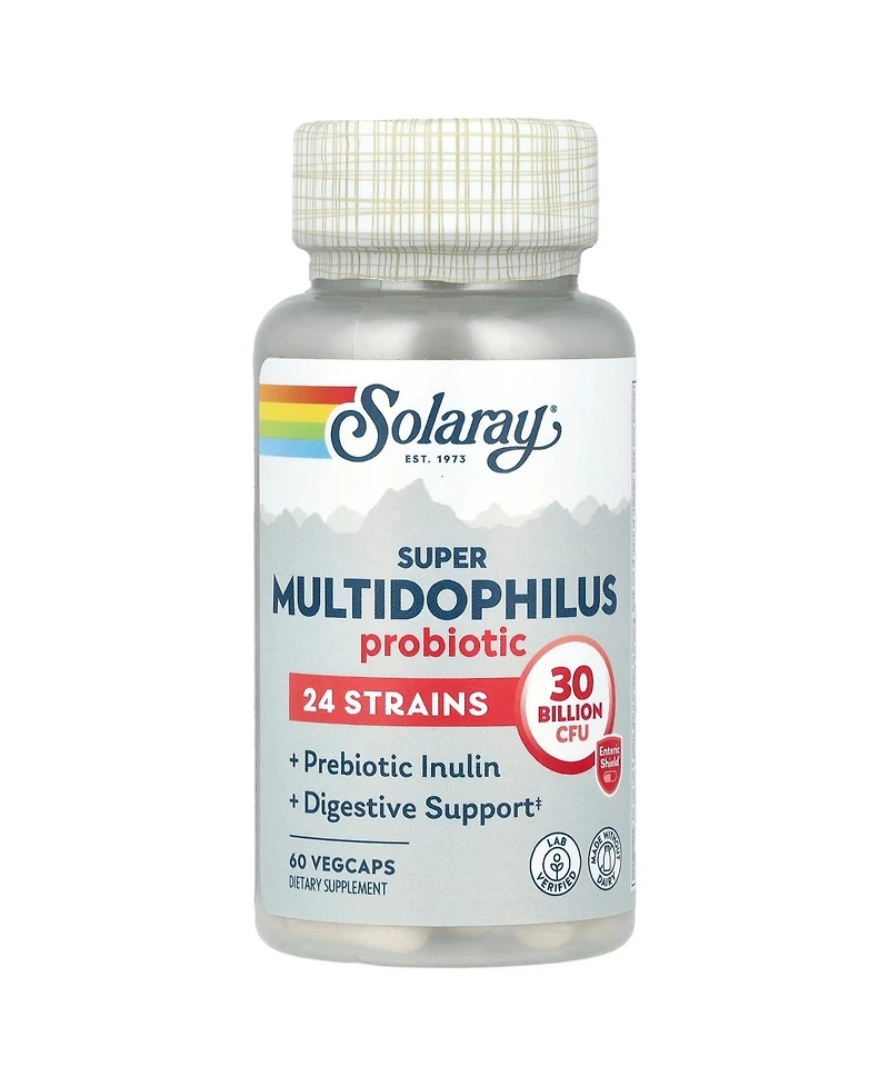 Solaray Super Multidophilus Probiotic - 60 VegCaps