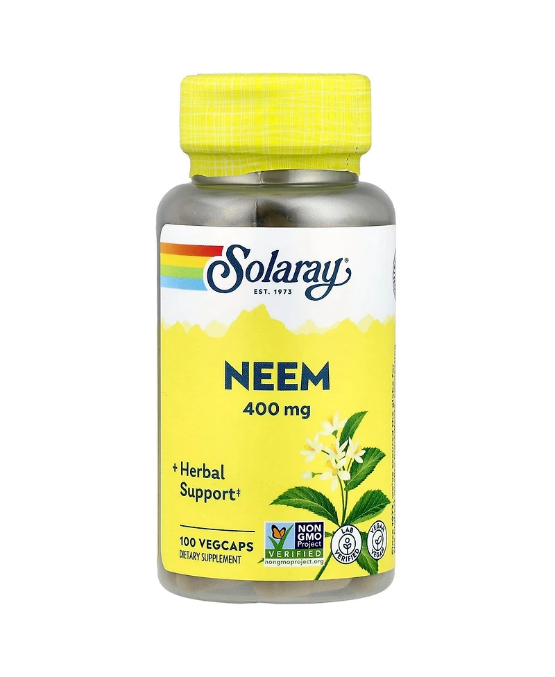 Solaray Neem 400 mg - 100 VegCaps