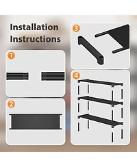 Long Shoe Rack-Shoe Organizer 2 Tier Shoe Rack for Closet Front Door Entryway Garage, Stackable Free Standing and Freely Combinable Shoe Storage, Spac