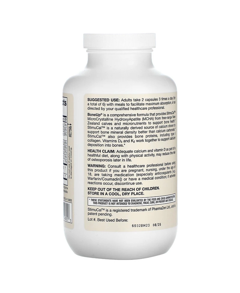 Jarrow Formulas Bone-Up 1 000 mg