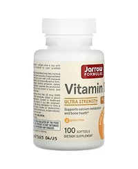 Jarrow Formulas Vitamin D3 Ultra Strength 62.5 mcg (2 500 Iu)