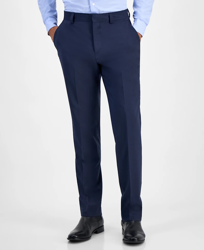 Hugo by Boss Men's Modern-Fit Solid Wool-Blend Suit Separate Pants
