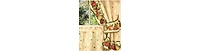 GoodGram Apple Orchard Complete 5 Piece Kitchen Curtain Tier & Swag Set - 58 in. W x 24 in. L